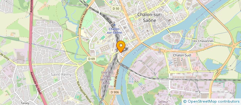 localisation de l'entreprise INSTITUT SUPERIEUR DE MANAGEMENT ADMINISTRATION COMMERCE ET COMMUNICATION à CHALON-SUR-SAONE