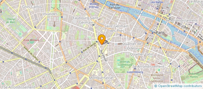 localisation de l'entreprise INSTITUT SUPERIEUR DE PERFECTIONNEMENT  PARIS