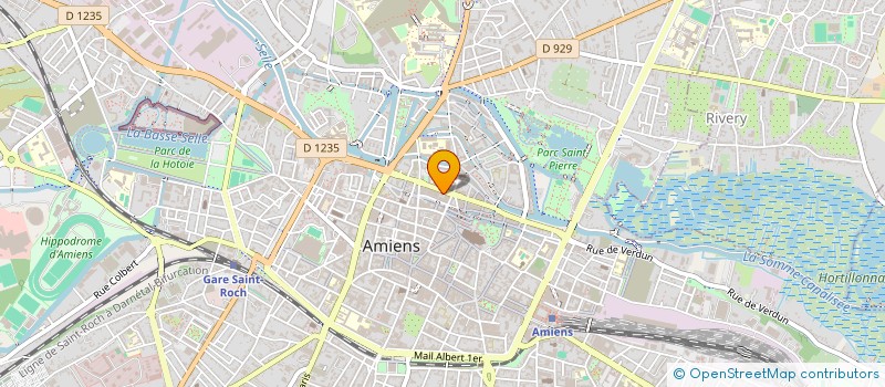 localisation de l'entreprise INSTITUT SUPERIEUR DE PROPEDEUTIQUE D'AMIENS - ISPA à AMIENS