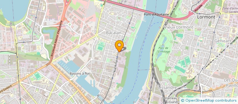 localisation de l'entreprise INSTITUT SUPERIEUR EUROPEEN DES MEDECINES ALTERNATIVES à BORDEAUX