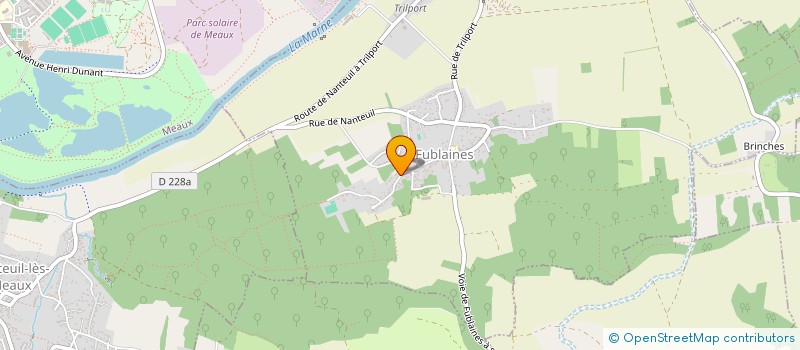 localisation de l'entreprise INSTITUT SUPERIEUR FUBLAINES  FUBLAINES