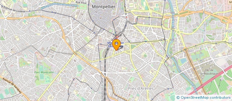 localisation de l'entreprise INSTITUT SUPERIEUR PRIVE SARL à MONTPELLIER