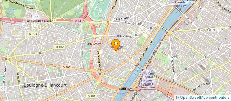 localisation de l'entreprise INSTITUT SUPERIEUR PUBLICITE COMMUNICAT à PARIS