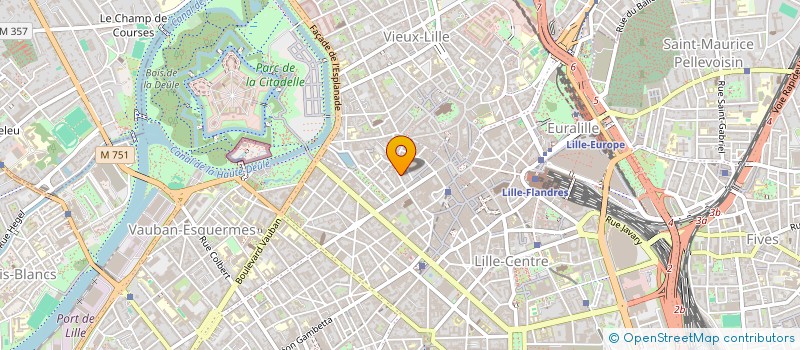 localisation de l'entreprise INSTITUT SUPERIEUR TERTIAIRE POUR L'EMPLOI à LILLE