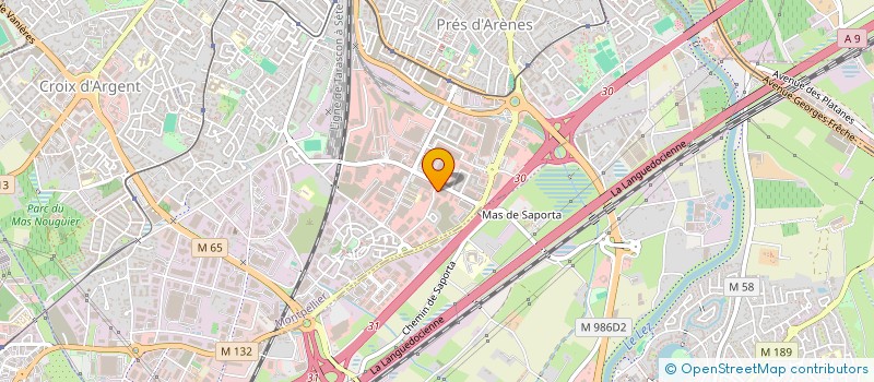 localisation de l'entreprise INSTITUT TAWAKKOUL à MONTPELLIER