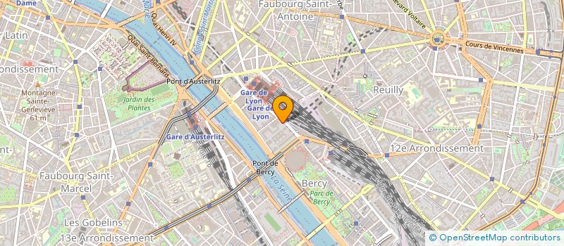 localisation de l'entreprise INSTITUT TECHN DE L'AGRICULTURE BIO à PARIS
