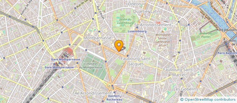 localisation de l'entreprise INSTITUT TECHNIQUE DE FORMATION ACTIVE  PARIS