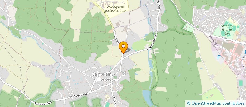 localisation de l'entreprise INSTITUT TECHNIQUE DE LA POMME DE TERRE  SAINT REMY L'HONORE