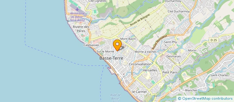 localisation de l'entreprise INSTITUT TECHNIQUE ETUDE ET GESTION à BASSE-TERRE