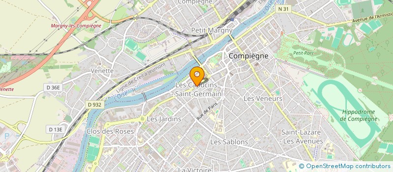 localisation de l'entreprise INSTITUT TECHNOLOGIE ET MATERIAUX AVANCE à COMPIEGNE
