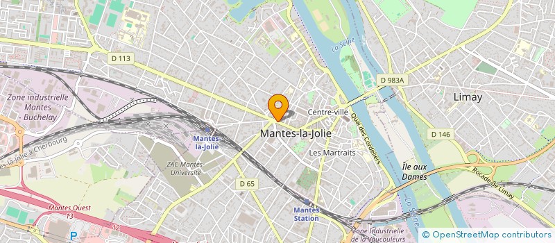 localisation de l'entreprise INSTITUT TECHNOLOGIQUE OUEST PARISIEN à MANTES-LA-JOLIE