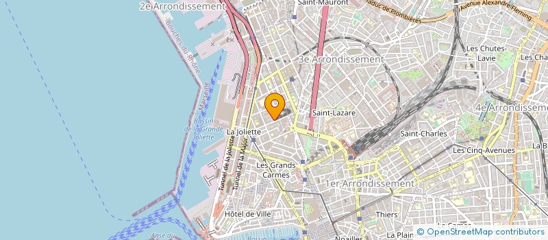 localisation de l'entreprise INSTITUT TERA INTERNATIONAL à MARSEILLE