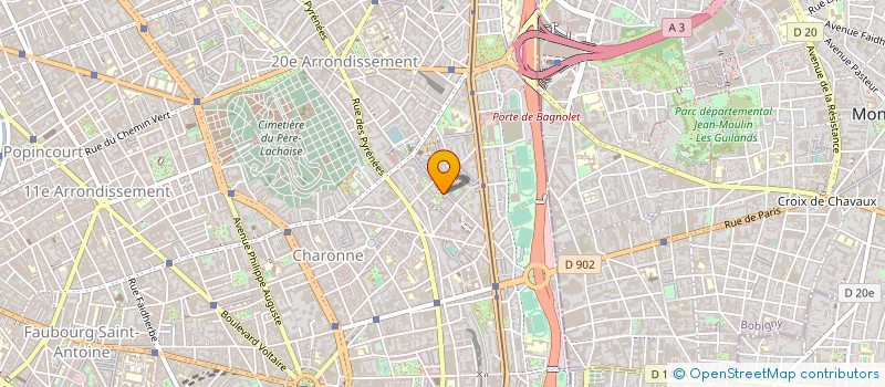 localisation de l'entreprise INSTITUT THEOPHRASTE RENAUDOT  PARIS