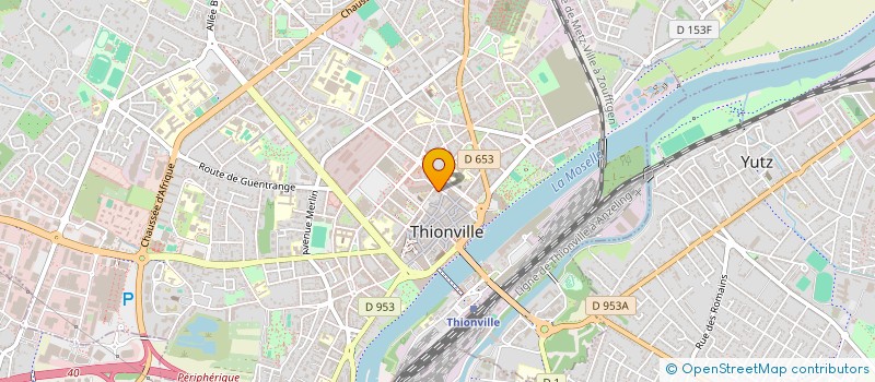 localisation de l'entreprise INSTITUT VALERIE à THIONVILLE