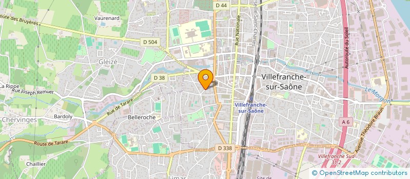 localisation de l'entreprise INSTITUT VERMOREL - FONDS DE DOTATION POUR LE BEAUJOLAIS à VILLEFRANCHE-SUR-SAONE