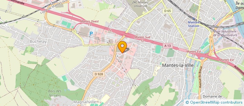 localisation de l'entreprise INSTITUT VIOSCOPE à MANTES-LA-VILLE