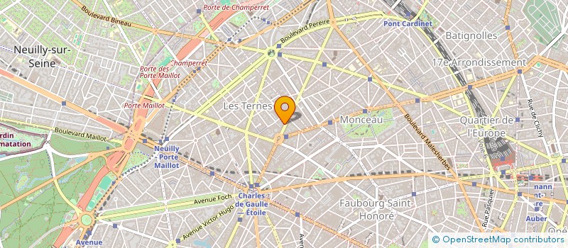 localisation de l'entreprise INSTITUT WAGRAM  PARIS