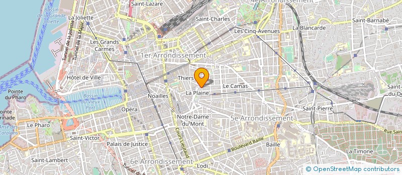 localisation de l'entreprise INSTITUT WALTER FRIENDLANDER à MARSEILLE