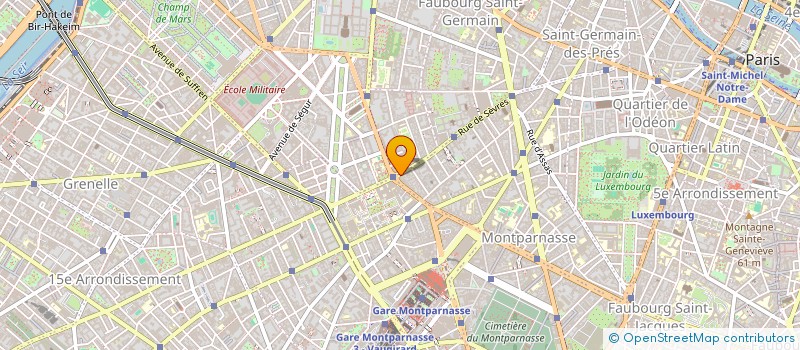 localisation de l'entreprise INSTITUT YANG 6  PARIS