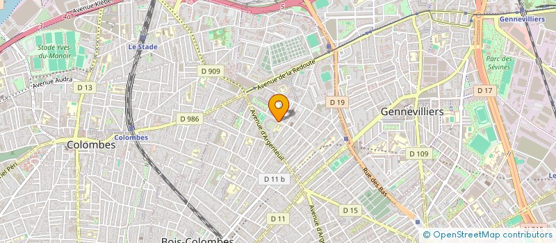 localisation de l'entreprise INSTITUTE FOR DATA & AI PRACTICES à ASNIERES-SUR-SEINE