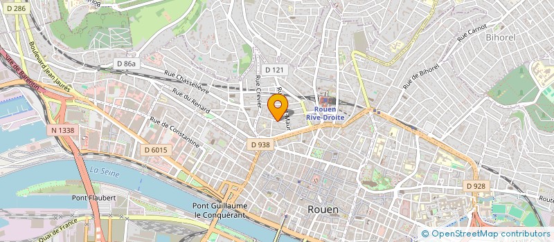 localisation de l'entreprise INSTITUTION ARC-EN-CIEL  ROUEN