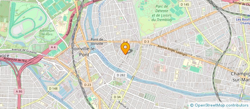 localisation de l'entreprise INSTITUTION PALISSY à JOINVILLE-LE-PONT
