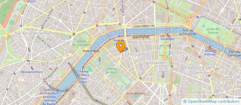 localisation de l'entreprise INSTITUTION RETRAITE INTERPROF SALARIES à PARIS