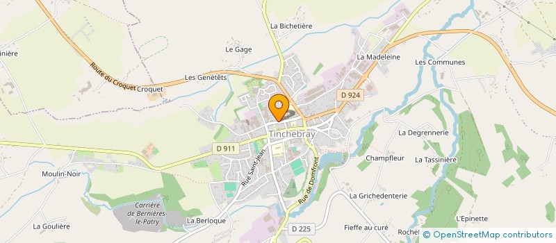localisation de l'entreprise INSTITUTION SAINTE MARIE à TINCHEBRAY-BOCAGE