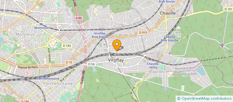 localisation de l'entreprise INSTITUTION ST JOSEPH  VIROFLAY