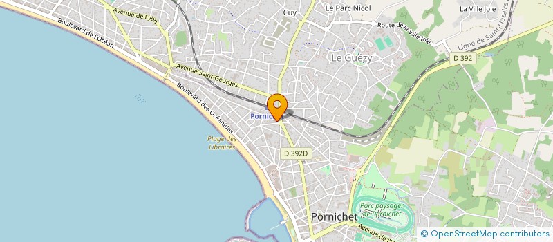 localisation de l'entreprise INSTITUTS FRECHE à PORNICHET