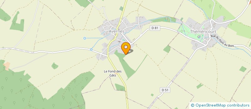 localisation de l'entreprise INSTITUTS PEDAGOGIQUE ENTREP STRATEGES  AVERNES