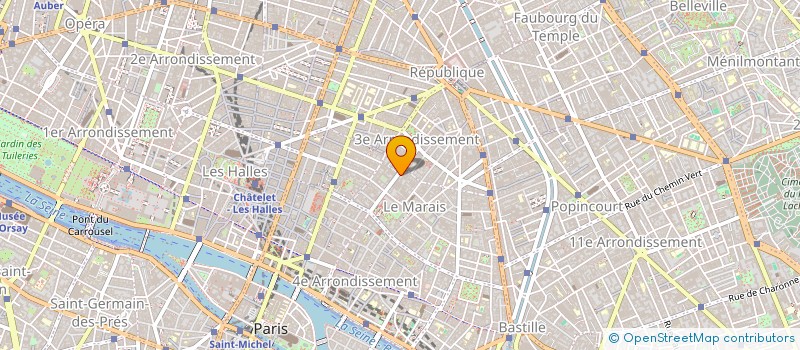localisation de l'entreprise INSTORIES  PARIS