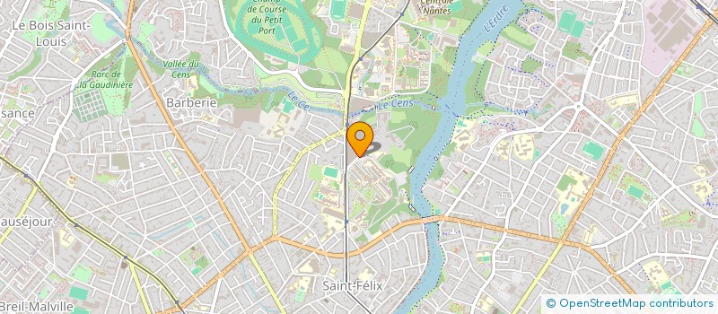 localisation de l'entreprise INSTRULAB  NANTES