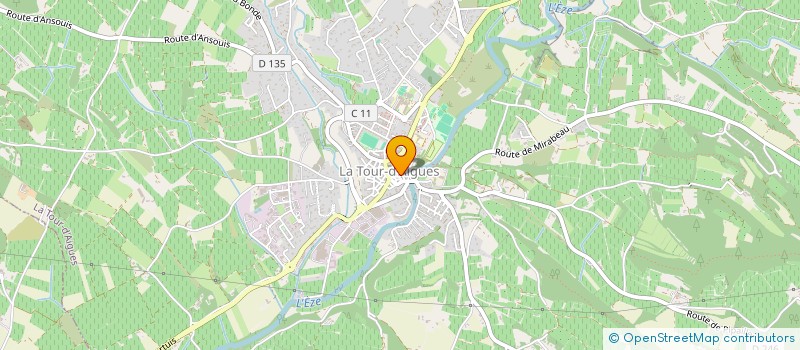 localisation de l'entreprise INSTRUMATECH  LA TOUR-D'AIGUES