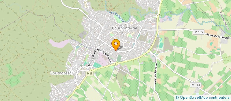 localisation de l'entreprise INSTRUMENTAL CARE à COURNONTERRAL