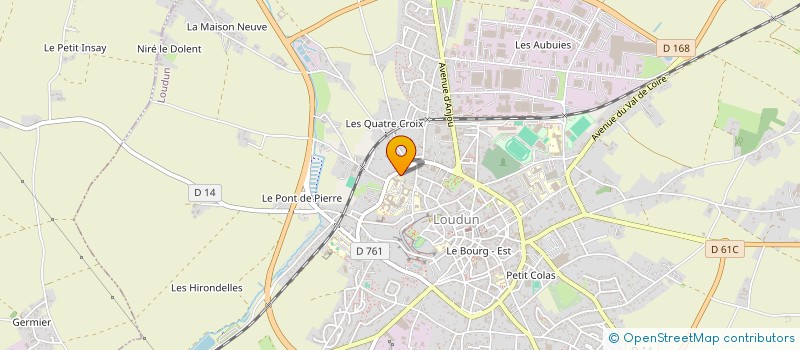 localisation de l'entreprise INSTRUMENTARIUM LOUDUNAIS à LOUDUN