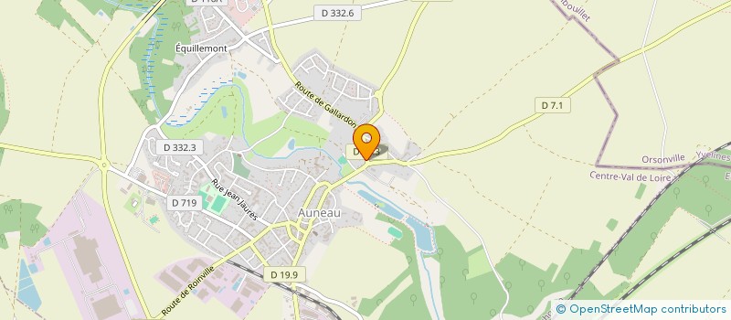 localisation de l'entreprise INSTRUMENTYS à AUNEAU-BLEURY-SAINT-SYMPHORIEN