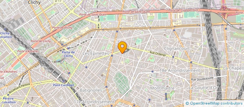 localisation de l'entreprise INSTUT RECHERCHE APPLIQUEE ENFANT à PARIS