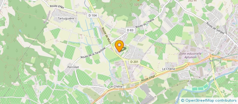 localisation de l'entreprise INSTYLUM à SAINT-SATURNIN-LES-APT