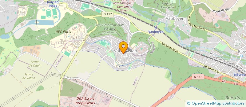 localisation de l'entreprise INSUA HOME  SACLAY