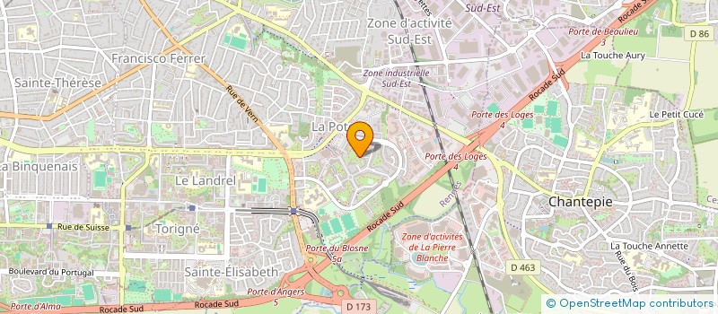 localisation de l'entreprise INSUFFLO  RENNES