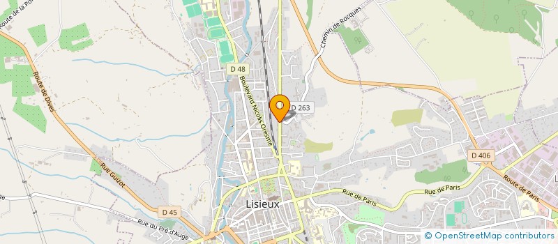localisation de l'entreprise INSUFLE à LISIEUX
