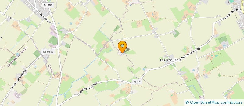 localisation de l'entreprise INSULA à LINSELLES