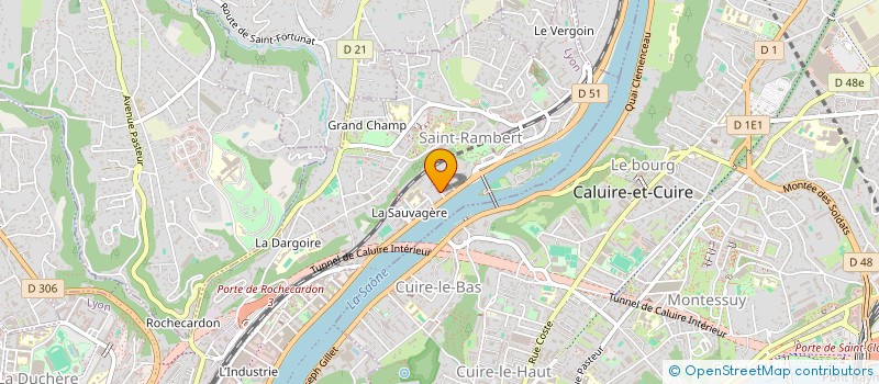 localisation de l'entreprise INSULA ARCHITECTURE  LYON