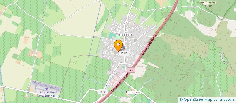 localisation de l'entreprise INSULA FORMATION  NARBONNE