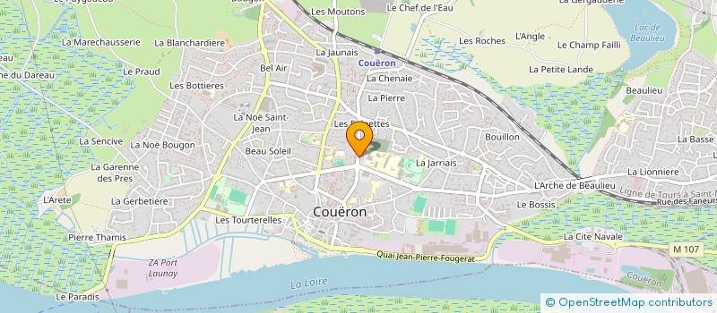 localisation de l'entreprise INSULA FRANCE à COUERON