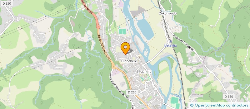 localisation de l'entreprise INSULA FRUMOASA  USTARITZ