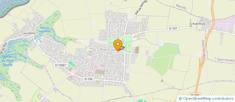 localisation de l'entreprise INSULA PALATIUM  NIEUL-SUR-MER