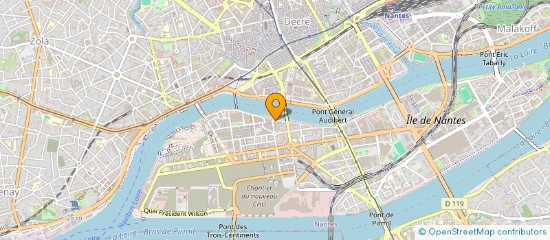 localisation de l'entreprise INSULAB à NANTES