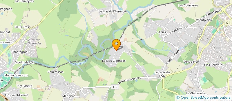 localisation de l'entreprise INSULAE à ISLE